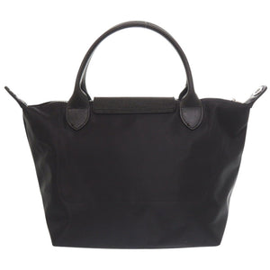 未使用 ロンシャン 2WAY ル プリアージュ S ブラック ハンドバッグ 黒 0947【中古】Longchamp