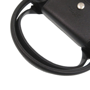 未使用 ロンシャン 2WAY ル プリアージュ S ブラック ハンドバッグ 黒 0947【中古】Longchamp