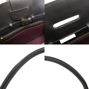 ルイ ヴィトン ネオスティーマーPM オートマロキヌリ レザー ブラック ハンドバッグ 黒 LV 0951【中古】LOUIS VUITTON