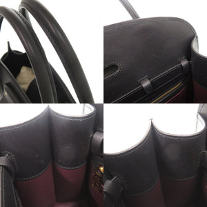ルイ ヴィトン ネオスティーマーPM オートマロキヌリ レザー ブラック ハンドバッグ 黒 LV 0951【中古】LOUIS VUITTON