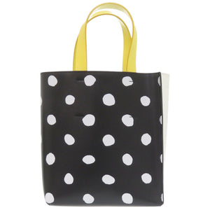 新品同様 マルニ 2WAY ミュゼオ レザー ホワイト/ブラック トートバッグ 白 黒 0960【中古】MARNI
