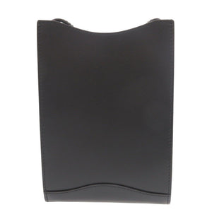 新品同様 アーペーセー neck pouch jamie レザー ブラック ショルダーバッグ 黒 0966【中古】A.P.C.