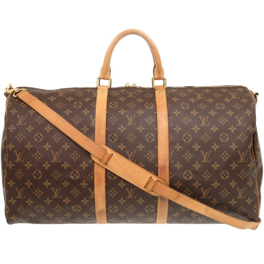 ルイ ヴィトン 新型 キーポルバンドリエール55 モノグラム M41414 IC ボストンバッグ LV 0969【中古】LOUIS VUITTON
