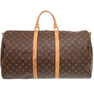 ルイ ヴィトン 新型 キーポルバンドリエール55 モノグラム M41414 IC ボストンバッグ LV 0969【中古】LOUIS VUITTON