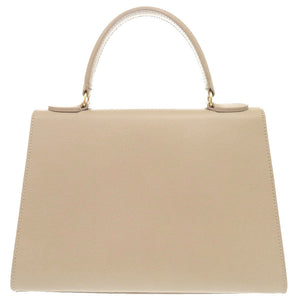 美品 カルボッティ エレナ レザー ベージュ 2WAY ハンドバッグ ショルダーバッグ 0972【中古】Carbotti