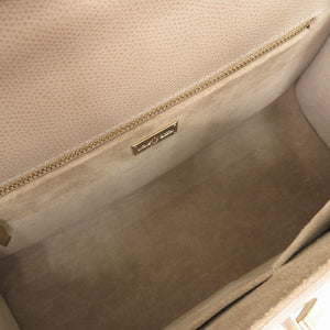 美品 カルボッティ エレナ レザー ベージュ 2WAY ハンドバッグ ショルダーバッグ 0972【中古】Carbotti