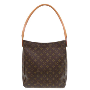 美品 ルイ ヴィトン ルーピングGM モノグラム M51145 ショルダーバッグ LV 1007【中古】LOUIS VUITTON