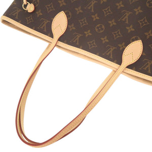 未使用品 ルイ ヴィトン 現行品 ネヴァーフルMM モノグラム M46975 IC ブラウン トートバッグ LV 1030【中古】LOUIS VUITTON