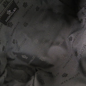 新品同様 モンクレール 花柄 コスメポーチ ブラック ポーチ 黒 1038【中古】MONCLER