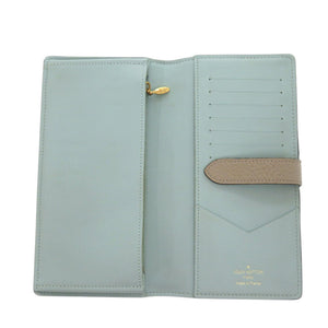 ルイ ヴィトン LV ヴェルティカル ウォレット M81367 トリヨンレザー ガレ 長財布 ベージュ LV 1039【中古】LOUIS VUITTON