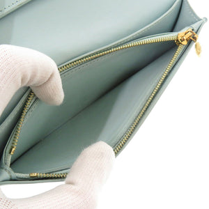 ルイ ヴィトン LV ヴェルティカル ウォレット M81367 トリヨンレザー ガレ 長財布 ベージュ LV 1039【中古】LOUIS VUITTON