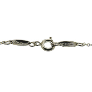 美品 ティファニー エルサペレッティ 5P ティアドロップ シルバー925 シルバー ネックレス 1044【中古】TIFFANY&Co.