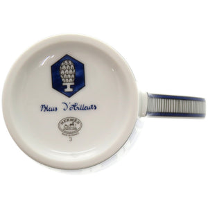 未使用品 エルメス トール ブルー ダイユール No3 アリエル ド ブリシャンボー P030338P 磁器 ボーセリン ブルー 青 マグカップ 1047【中古】HERMES