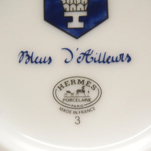 未使用品 エルメス トール ブルー ダイユール No3 アリエル ド ブリシャンボー P030338P 磁器 ボーセリン ブルー 青 マグカップ 1047【中古】HERMES