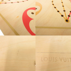 美品 ルイ ヴィトン ヴィヴィアンヌ ボードゲーム Vivienne Pegboard Game ウッド ベージュ LV 1050【中古】LOUIS VUITTON