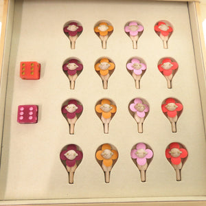 美品 ルイ ヴィトン ヴィヴィアンヌ ボードゲーム Vivienne Pegboard Game ウッド ベージュ LV 1050【中古】LOUIS VUITTON