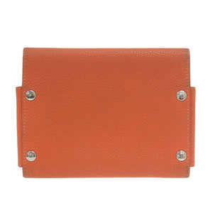 エルメス トランプケース エテュイカルトGM トリヨンクレマンス オレンジ □F刻印 1069【中古】HERMES