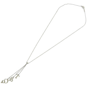 美品 ティファニー スイングネックレス T&Co. アイコンロゴ シルバー925 シルバー ネックレス 1074【中古】TIFFANY&Co.