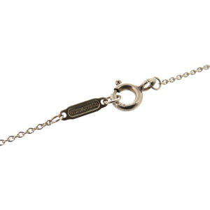 美品 ティファニー スイングネックレス T&Co. アイコンロゴ シルバー925 シルバー ネックレス 1074【中古】TIFFANY&Co.
