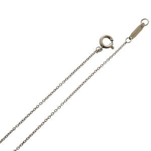美品 ティファニー スイングネックレス T&Co. アイコンロゴ シルバー925 シルバー ネックレス 1074【中古】TIFFANY&Co.