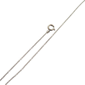美品 ティファニー スイングネックレス T&Co. アイコンロゴ シルバー925 シルバー ネックレス 1074【中古】TIFFANY&Co.