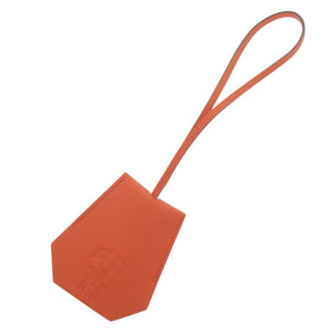 新品同様 エルメス クロシェット イヤーズギフト2024 スイフト オレンジ キーホルダー 1076【中古】HERMES