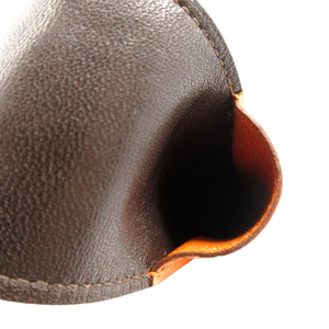 美品 エルメス ヒューゴ ペンケース シェーブル オレンジ □K刻印 1078【中古】HERMES