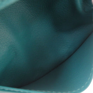 未使用 ルイ ヴィトン オーガナイザー ドゥ ポッシュ マットクロコ ブルー/グリーン カードケース 青 緑 LV 1100【中古】LOUIS VUITTON メンズ