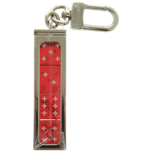 未使用品 ルイヴィトン × シュプリーム ダイス MP2073 メタル プラスチック レッド LV 赤 キーホルダー 1102【中古】LOUIS VUITTON レディース