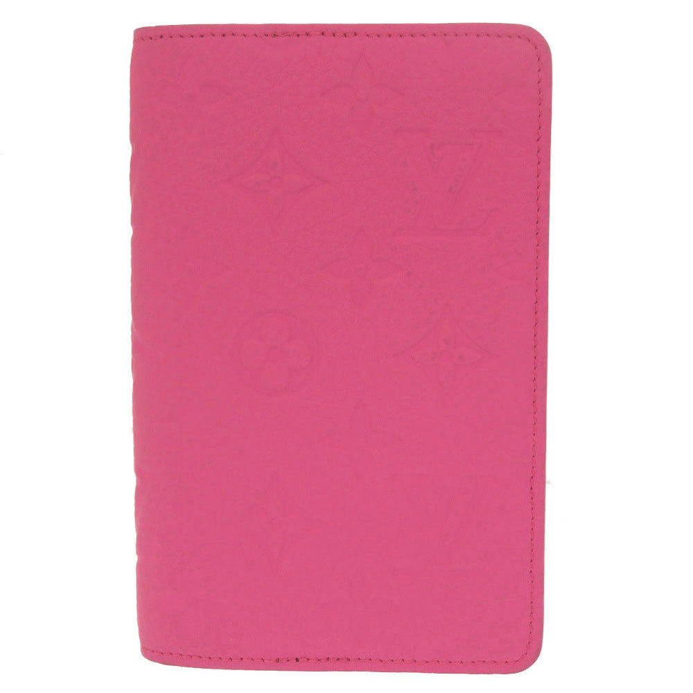 ルイ ヴィトン ノートブックカバーPM エミリー GI1212 IC トリヨンレザー ピンク 手帳カバー ノートカバー LV 1106【中古】LOUIS VUITTON