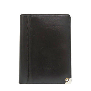 新品同様 モンブラン メモ帳 カバー レザー ブラック 手帳カバー 黒 1108【中古】MONTBLANC