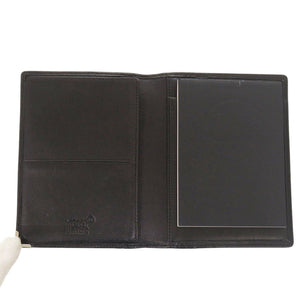 新品同様 モンブラン メモ帳 カバー レザー ブラック 手帳カバー 黒 1108【中古】MONTBLANC