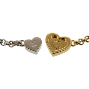 美品 ルイ ヴィトン ヴィヴィエンヌ M00835 メタル ゴールド LV 金銀 キーホルダー 1109【中古】LOUIS VUITTON