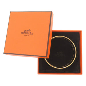 新品同様 エルメス エマイユ GM メタル マルチカラー バングル 1186【中古】HERMES