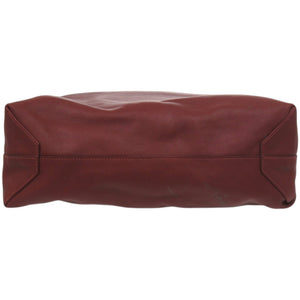 エルメス ドゥブルセンス45 リバーシブル バイカラー レザー ヴォーシッキム レッド □P刻印 赤 トートバッグ 1228【中古】HERMES