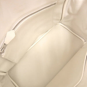 美品 エルメス バーキン25 パーソナルオーダー ヴォースイフト ベージュ ホワイト シルバー金具 □O刻印(2011年製) ハンドバッグ 1229【中古】HERMES