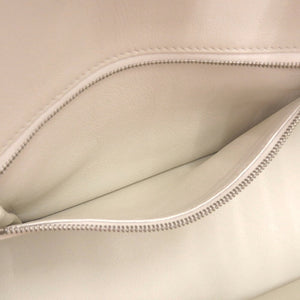 美品 エルメス バーキン25 パーソナルオーダー ヴォースイフト ベージュ ホワイト シルバー金具 □O刻印(2011年製) ハンドバッグ 1229【中古】HERMES