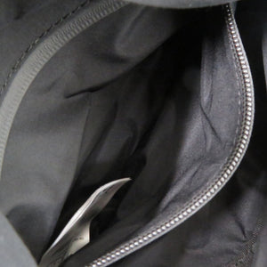 美品 モンクレール ブラック ボディバッグ ウエストバッグ 黒 1281【中古】MONCLER メンズ