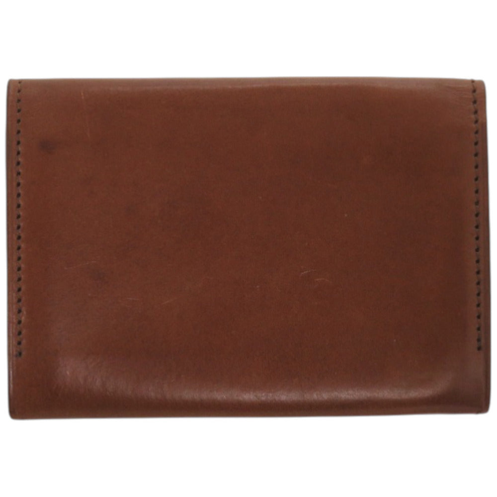美品 ココマイスター 名刺入れ George Bridle Card Case ジョージブライドル ブライドルレザー ヘーゼル 茶 カードケース 1325【中古】COCOMEISTER