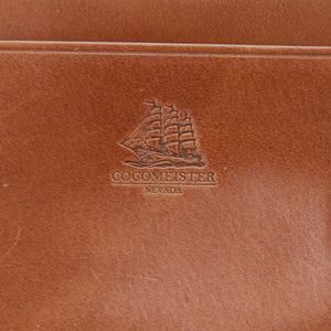 美品 ココマイスター 名刺入れ George Bridle Card Case ジョージブライドル ブライドルレザー ヘーゼル 茶 カードケース 1325【中古】COCOMEISTER