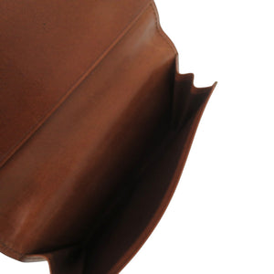 美品 ココマイスター 名刺入れ George Bridle Card Case ジョージブライドル ブライドルレザー ヘーゼル 茶 カードケース 1325【中古】COCOMEISTER