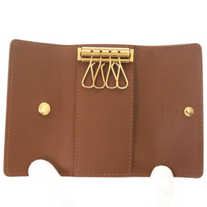 美品 ルイ ヴィトン ミュルティクレ4 モノグラム ヴェルニ ブロンズ M91976 4連 キーケース LV 1354 【中古】 LOUIS VUITTON