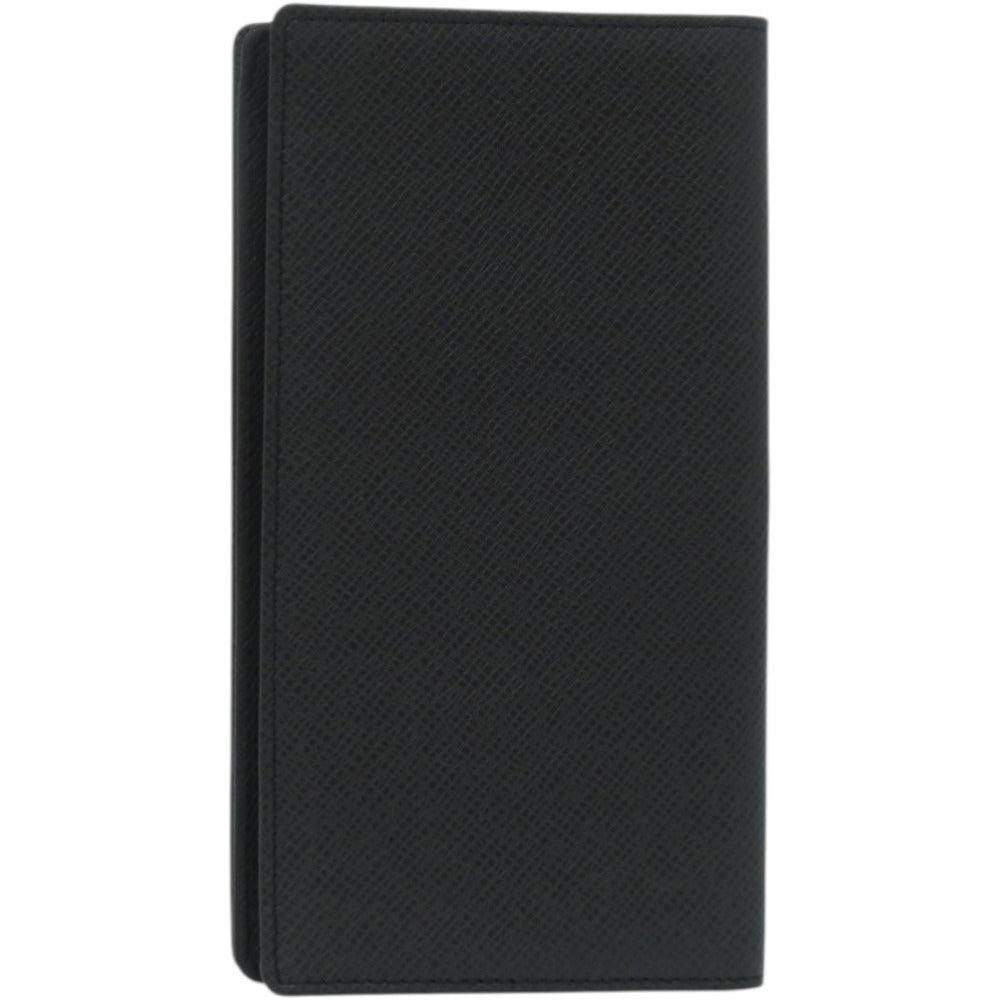 ベタなし 美品 ルイ ヴィトン ポルトカルトクレディ M31002 タイガ ブラック LV 黒 長財布 1355【中古】LOUIS VUITTON