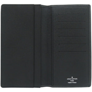 ベタなし 美品 ルイ ヴィトン ポルトカルトクレディ M31002 タイガ ブラック LV 黒 長財布 1355【中古】LOUIS VUITTON
