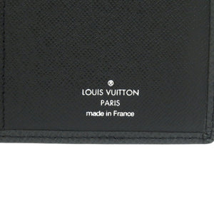 ベタなし 美品 ルイ ヴィトン ポルトカルトクレディ M31002 タイガ ブラック LV 黒 長財布 1355【中古】LOUIS VUITTON