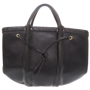 フミカウチダ Chromexcel Leathers Tool Bag レザー ブラック ハンドバッグ 黒 1381【中古】FUMIKA UCHIDA