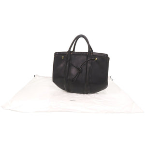 フミカウチダ Chromexcel Leathers Tool Bag レザー ブラック ハンドバッグ 黒 1381【中古】FUMIKA UCHIDA