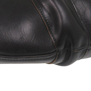 フミカウチダ Chromexcel Leathers Tool Bag レザー ブラック ハンドバッグ 黒 1381【中古】FUMIKA UCHIDA