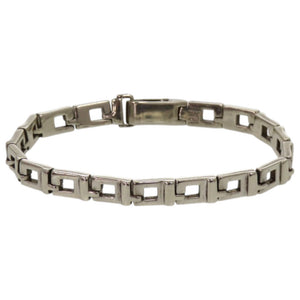 美品 グッチ Gロゴ シルバー925 シルバー ブレスレット 1390【中古】GUCCI