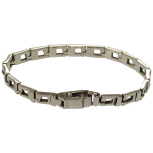 美品 グッチ Gロゴ シルバー925 シルバー ブレスレット 1390【中古】GUCCI